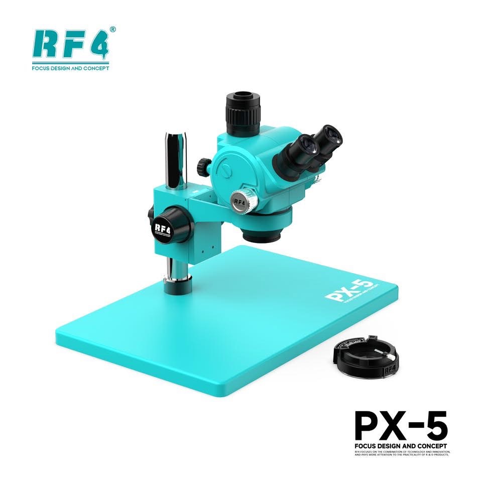 RF4 Stereo Trinocular Microsco - đánh giá và giá Stereo Trinocular Microscope Pcb