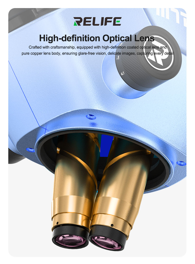 RELIFE RL-M7T Pro-B11 Trinocul - đánh giá và giá Stereo Trinocular Microscope Pcb