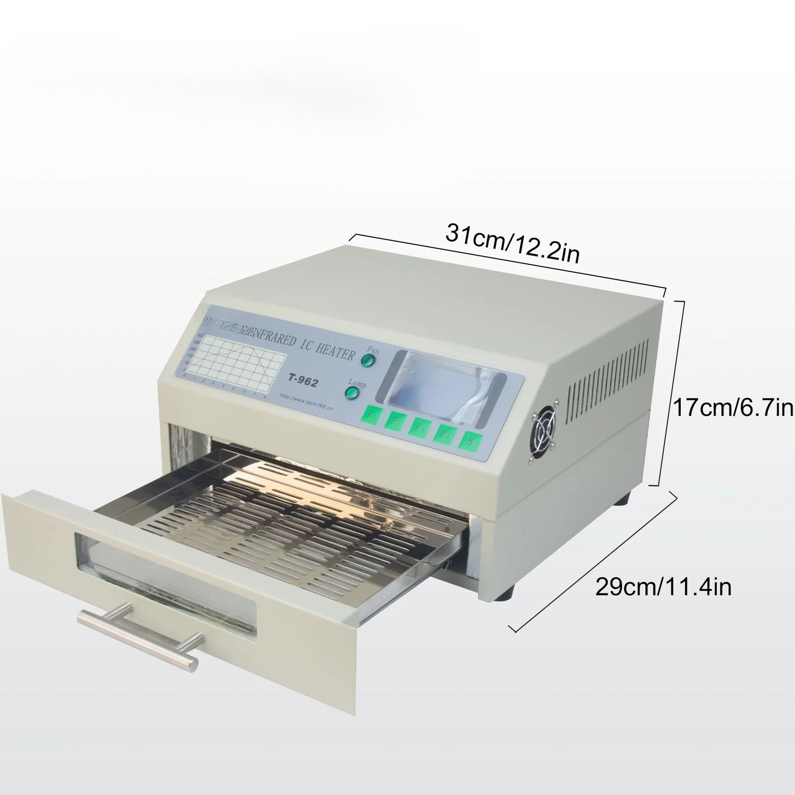 2026800W Automatic Reflow Mach - đánh giá và giá Reflow Oven Pcb T962