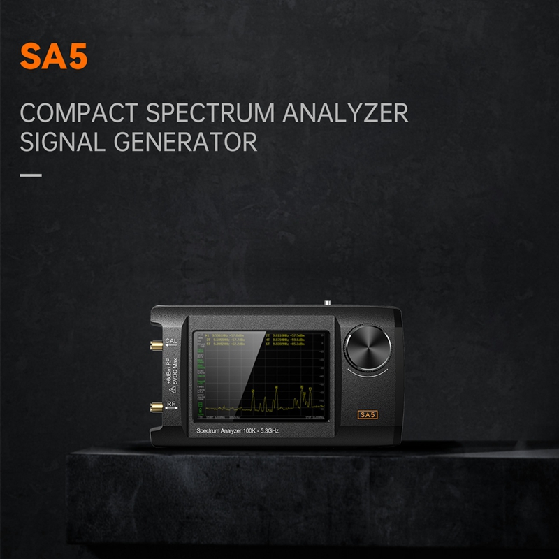 ●Newest 4inch IPS LCD SA5 Spec - đánh giá và giá Signal Generator Spectrum Analyzer