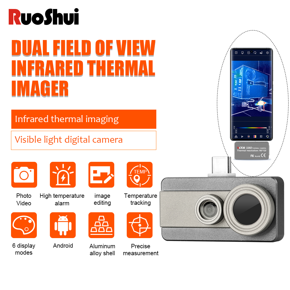 Victor 328D/E Dual Vision Phon - đánh giá và giá Thermal Imaging Camera Pcb Repair