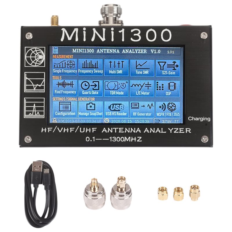 ALIM-Mini1300 4.3 Inch /VHF/UH - đánh giá và giá Signal Generator Spectrum Analyzer