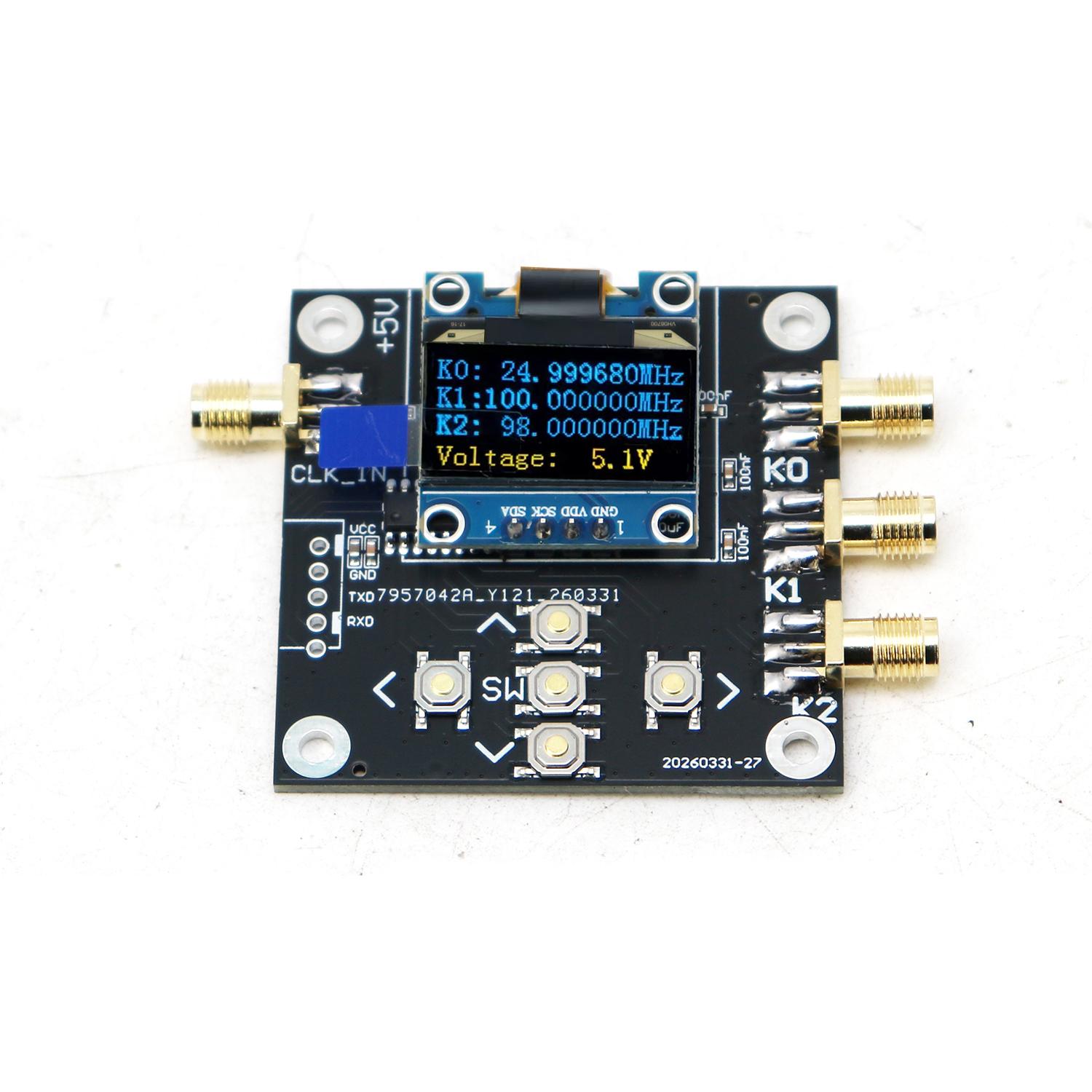 SI5351 Programmable Clock Sign - đánh giá và giá Signal Generator Spectrum Analyzer