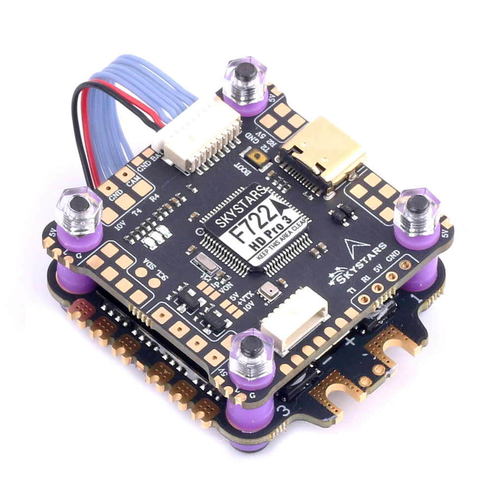 SKYSTARS F7 Flight Controller  - đánh giá và giá Fpv Flight Controller F7 Stack 60A