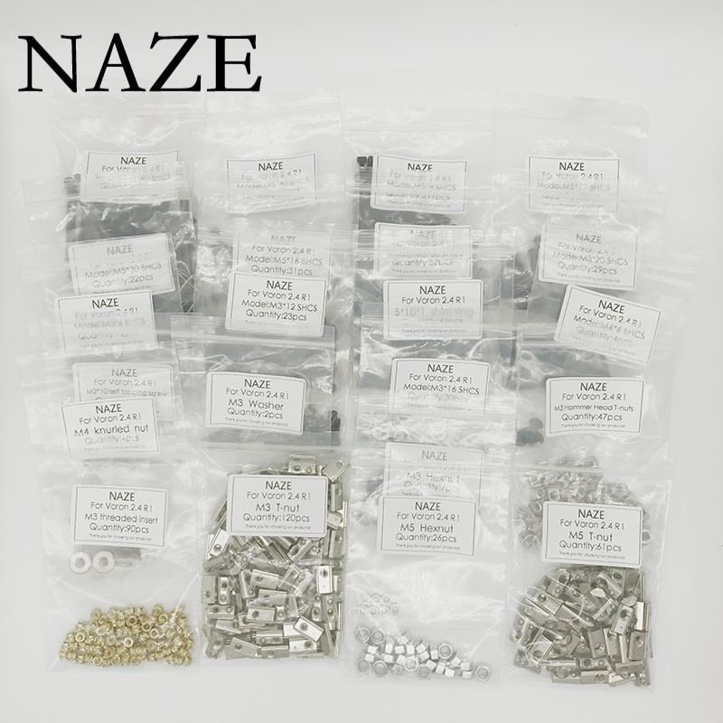 NAZE Voron2.4 3D Máy In R1/R2  - đánh giá và giá Voron 2.4 R2 Kit